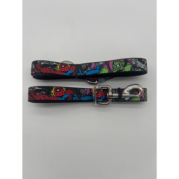 Buckle-Down Other - Buckle Down Marvel Spiderman and Green Goblin Dog Leash